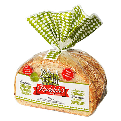 Rudolph's Bavarian Premium Sandwich Bread, 2 × 500 g - image 1