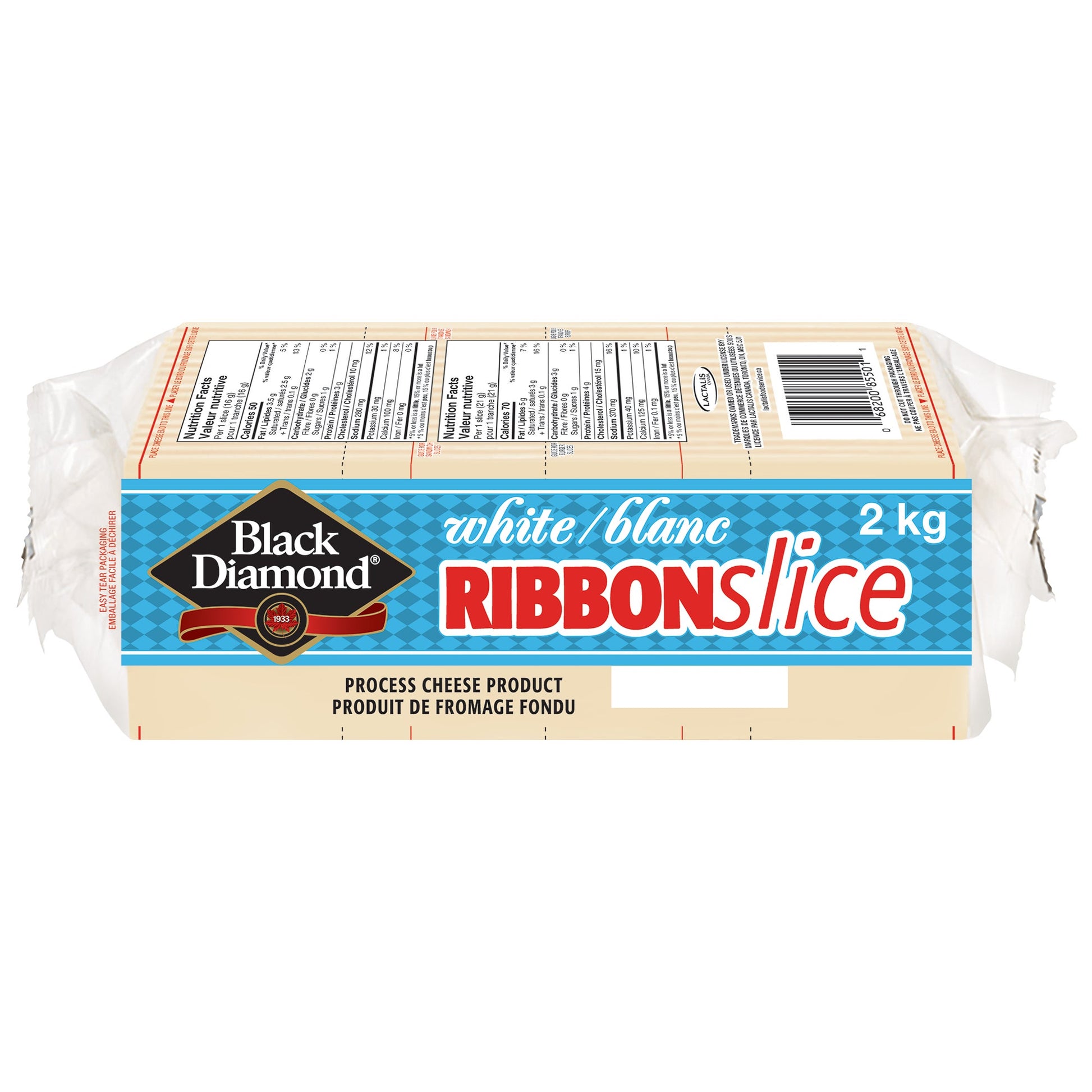 Black Diamond Pre Cut Sub Slice, 2 kg - image 1