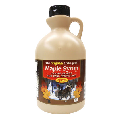 Old-Fashioned Maple Crest Canada Grade A Very Dark Maple Syrup, 1 L - image 2
