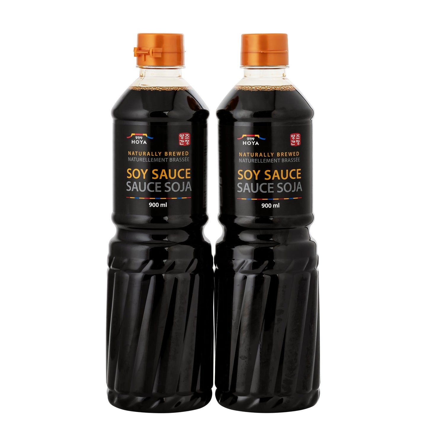 Hoya Soy Sauce, 2 × 900 mL - image 1