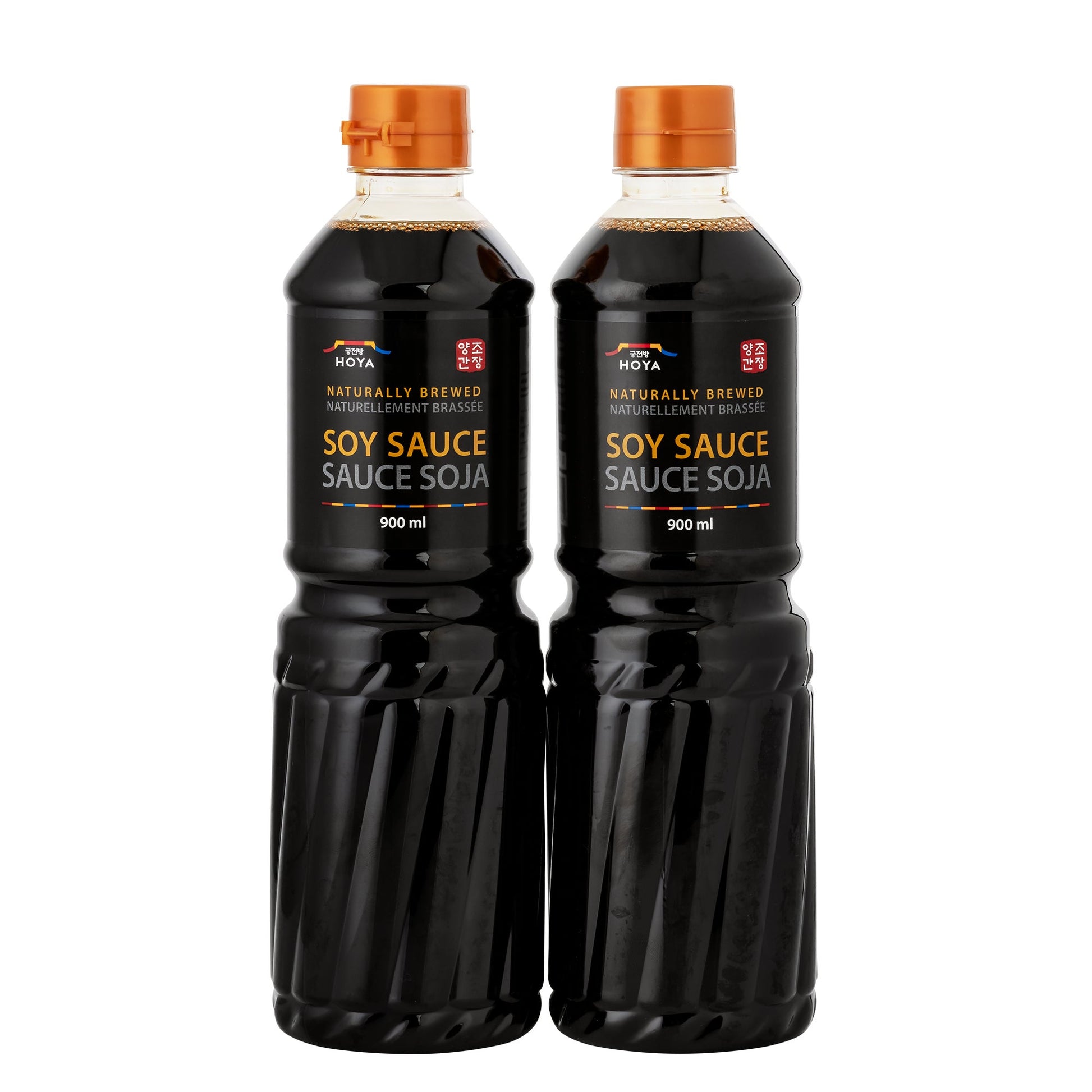 Hoya Soy Sauce, 2 × 900 mL - image 1