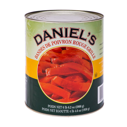 Daniel's Roasted Red Pepper Strips, 2.84 L - image 1