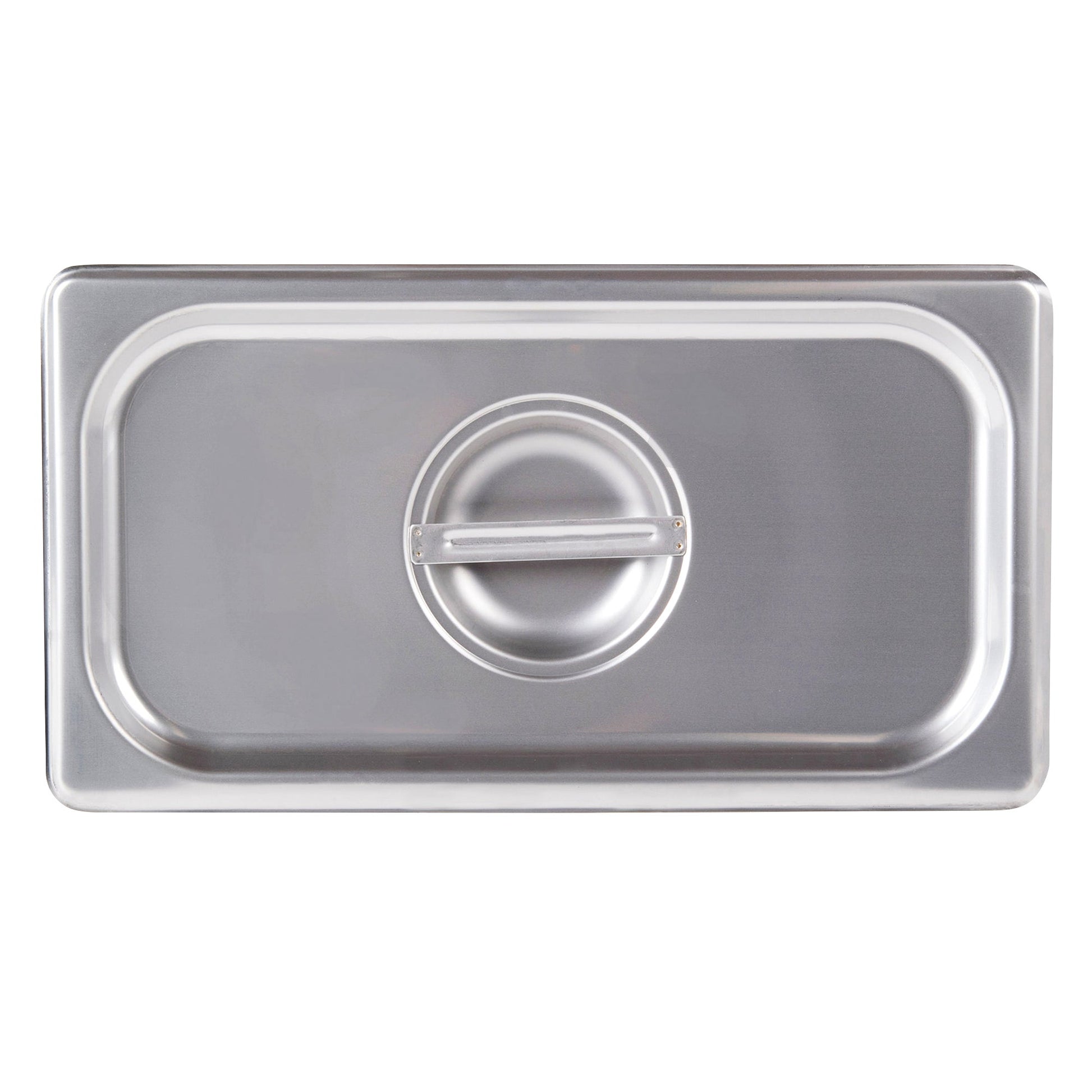 Sagetra 1/3 Size Rectangular 24-gauge 18-8 Stainless-steel Solid Cover for Anti-jam - image 1