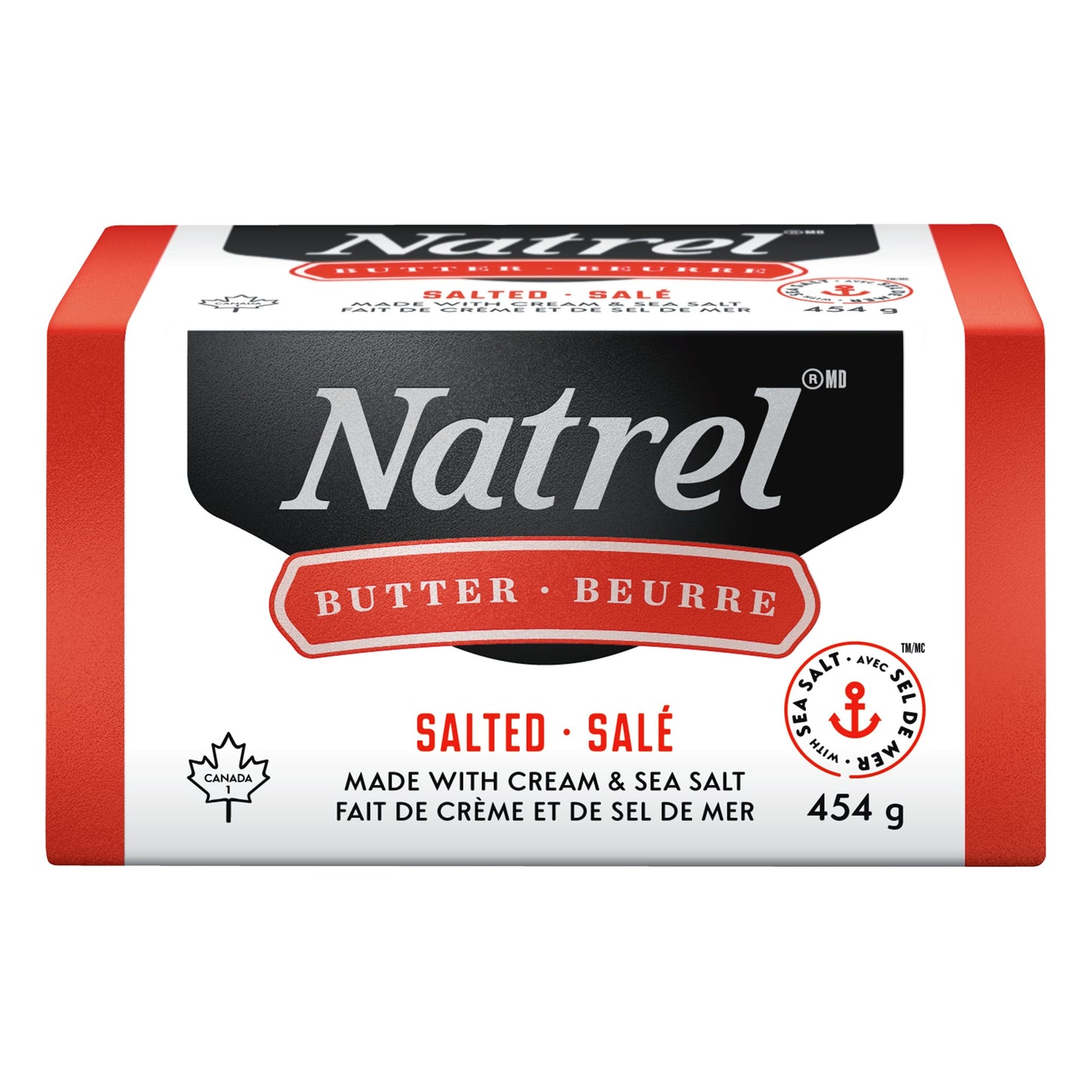 Natrel Salted Butter, 454 g - image 1