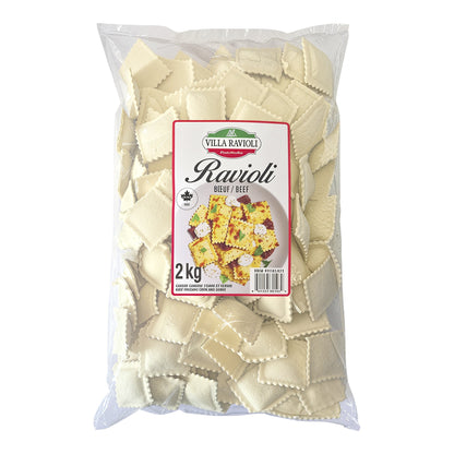 Villa Ravioli Frozen Beef Classic Ravioli, 2 kg - image 1