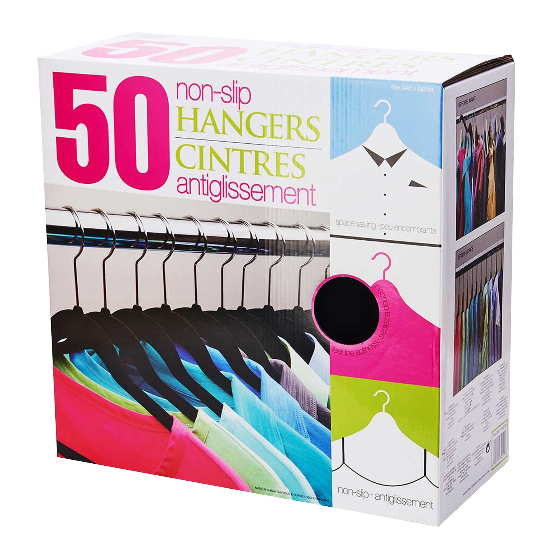 Non-slip Hangers, Pack of 50 - image 2