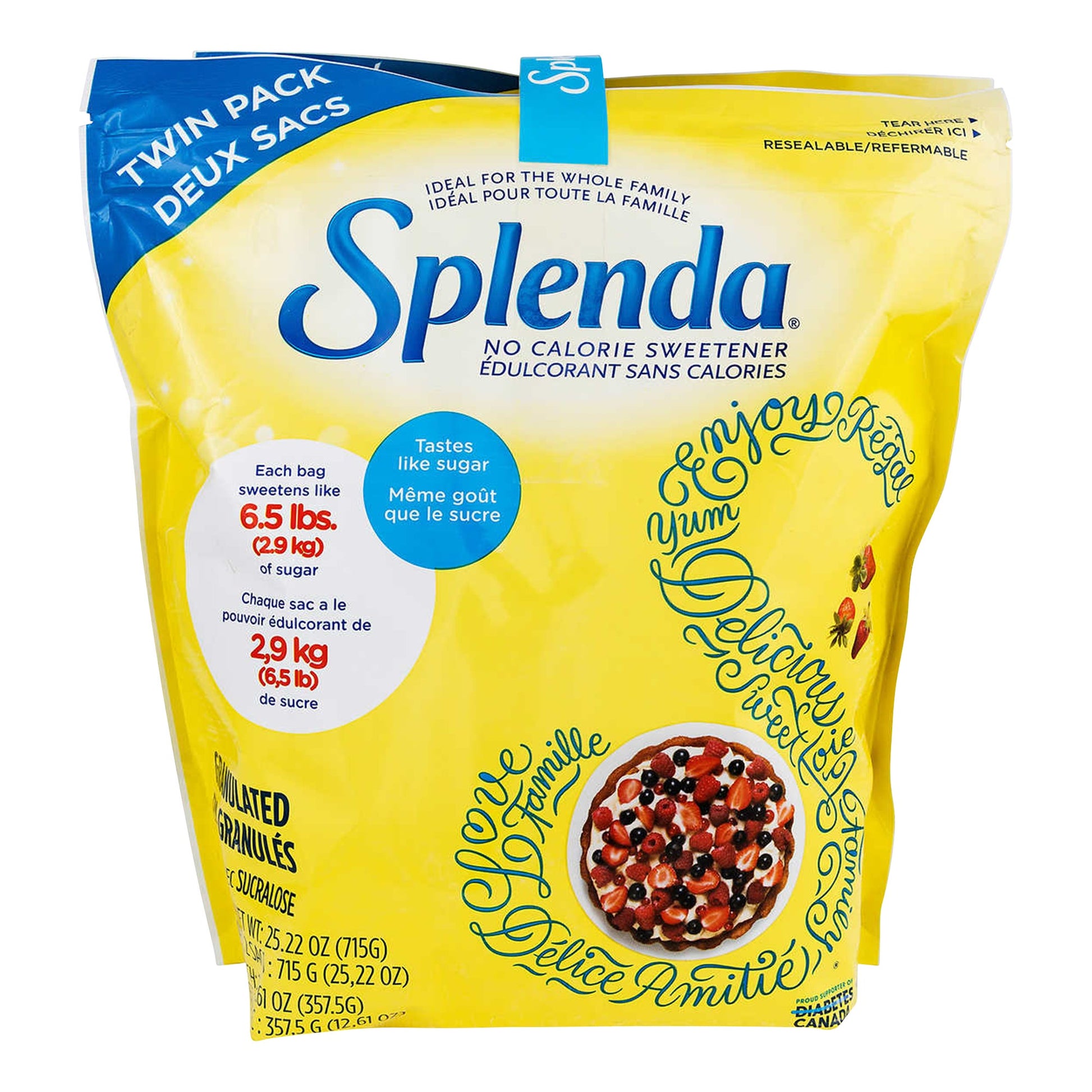 Splenda Sweetener, 2 × 357.5 g - image 1