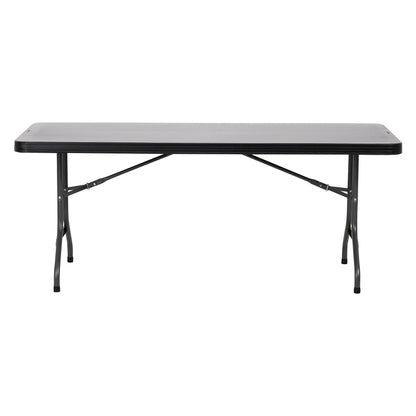 Lifetime Commercial Black Folding Table 6 ft. - image 3