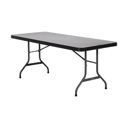 Lifetime Commercial Black Folding Table 6 ft. - image 2