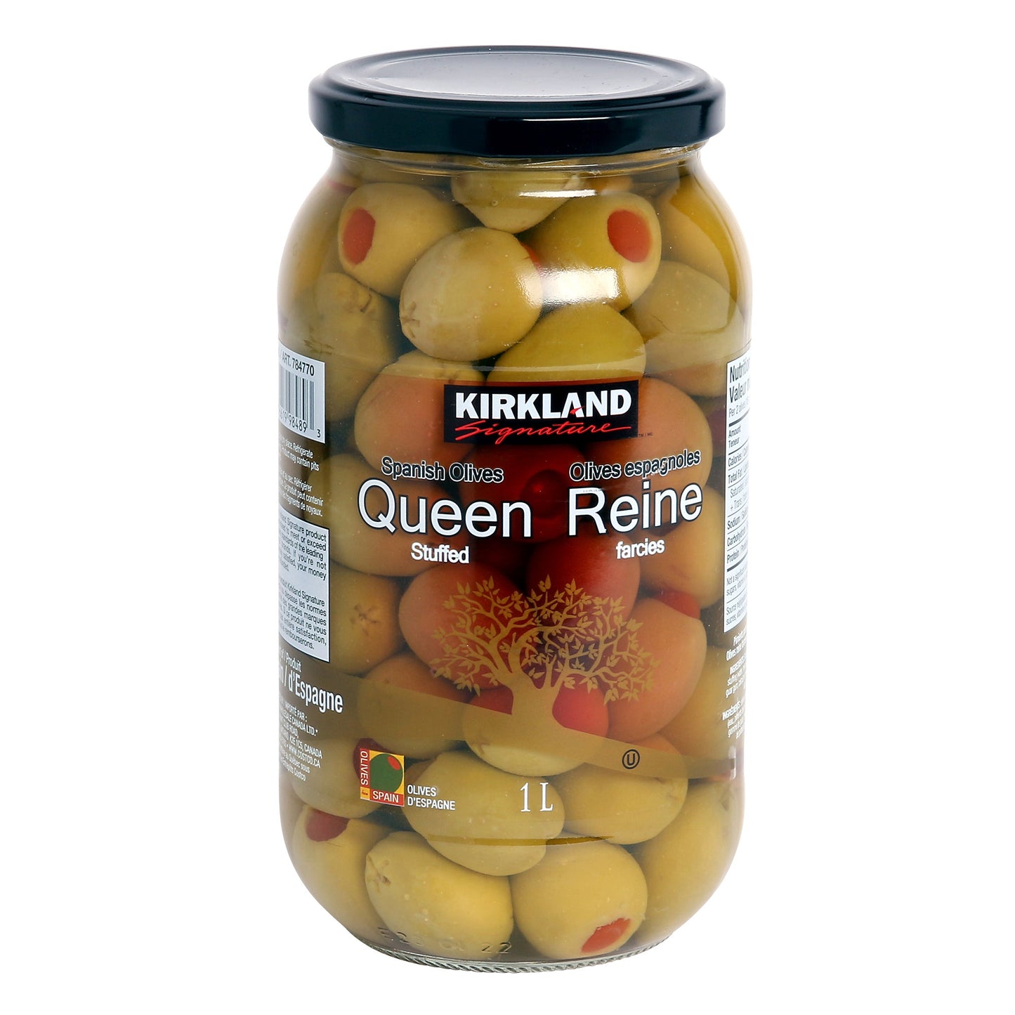 Kirkland Signature Stuffed Queen Olives, 1 L - image 1