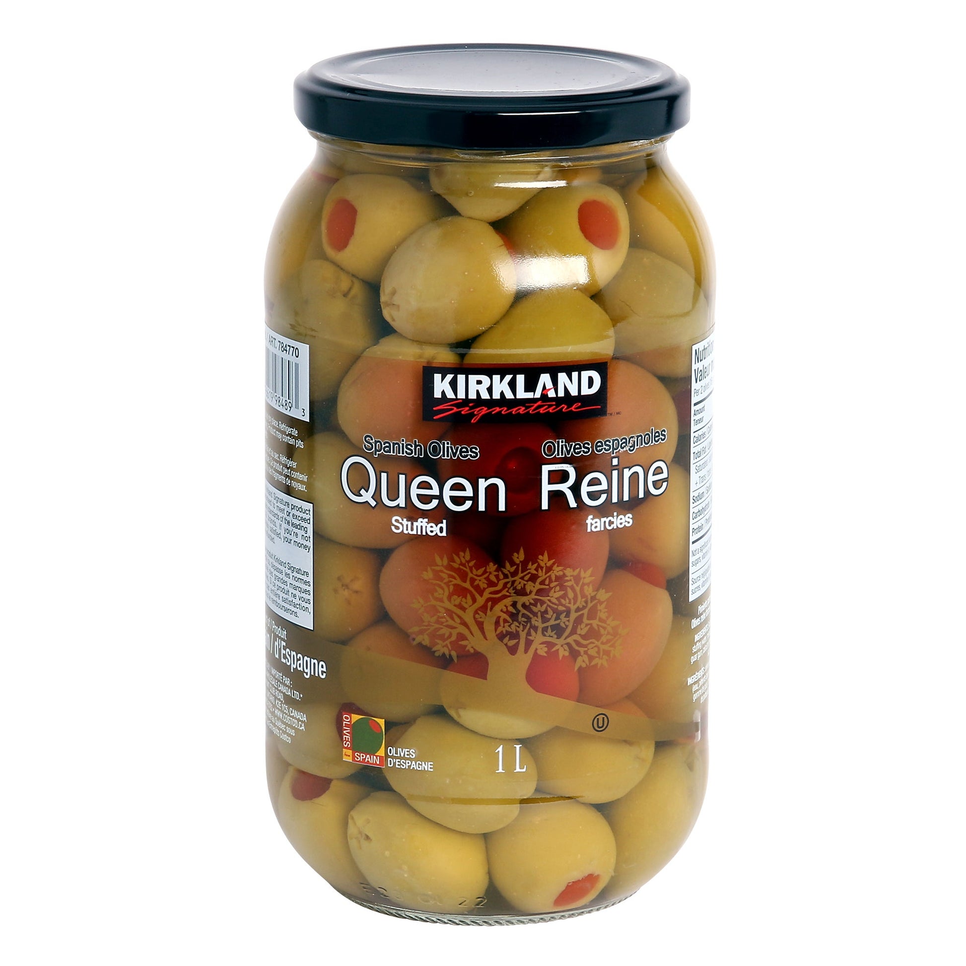 Kirkland Signature Stuffed Queen Olives, 1 L - image 1
