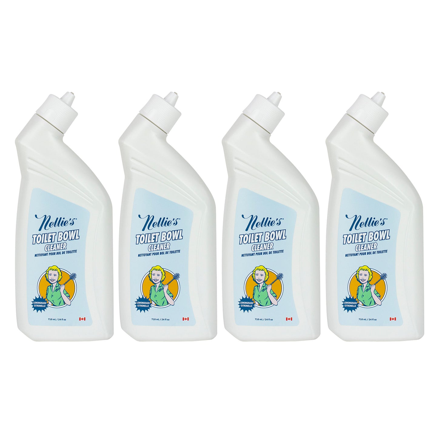 Nellie's Toilet Bowl Cleaner, 4-pack - image 1