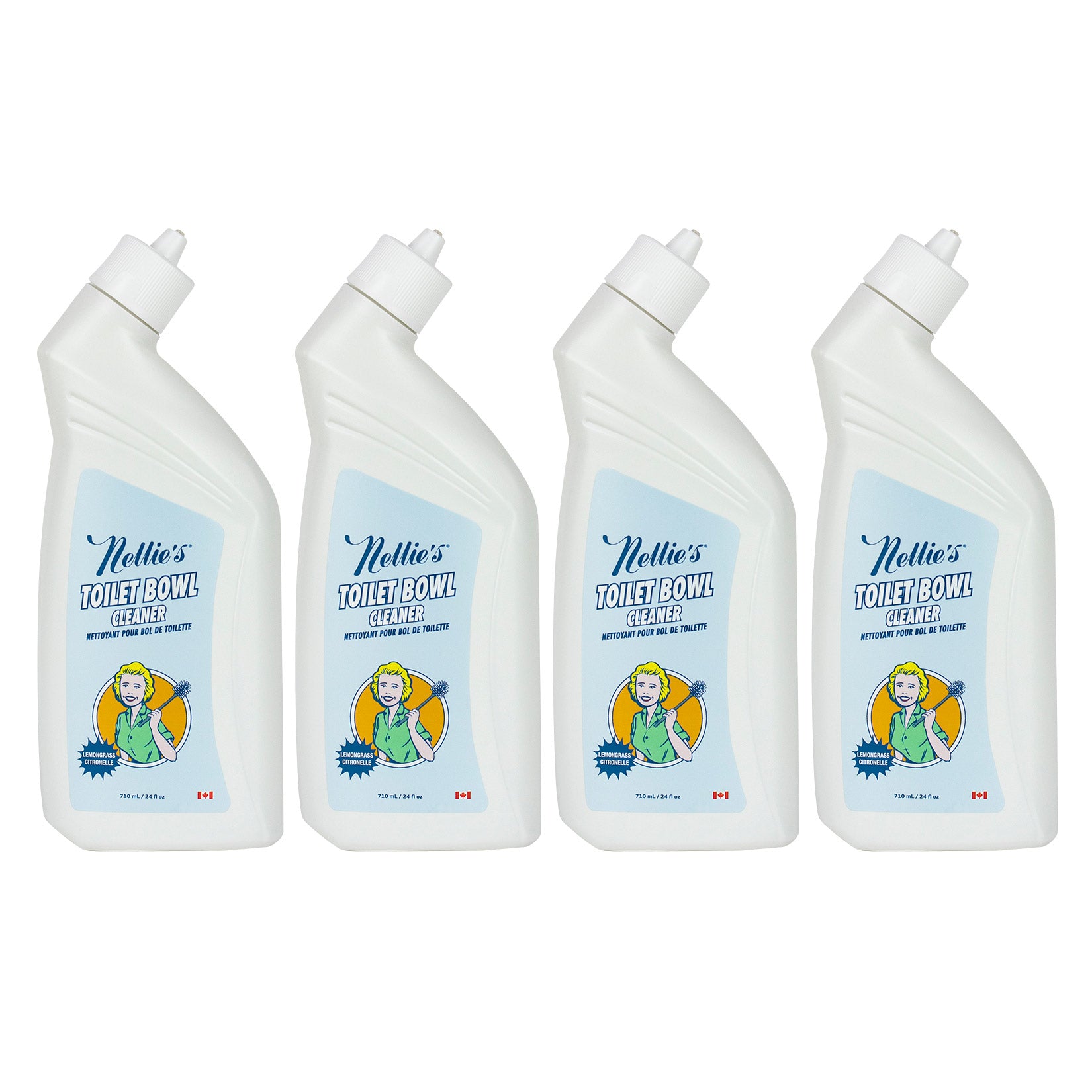 Nellie's Toilet Bowl Cleaner, 4-pack - image 1