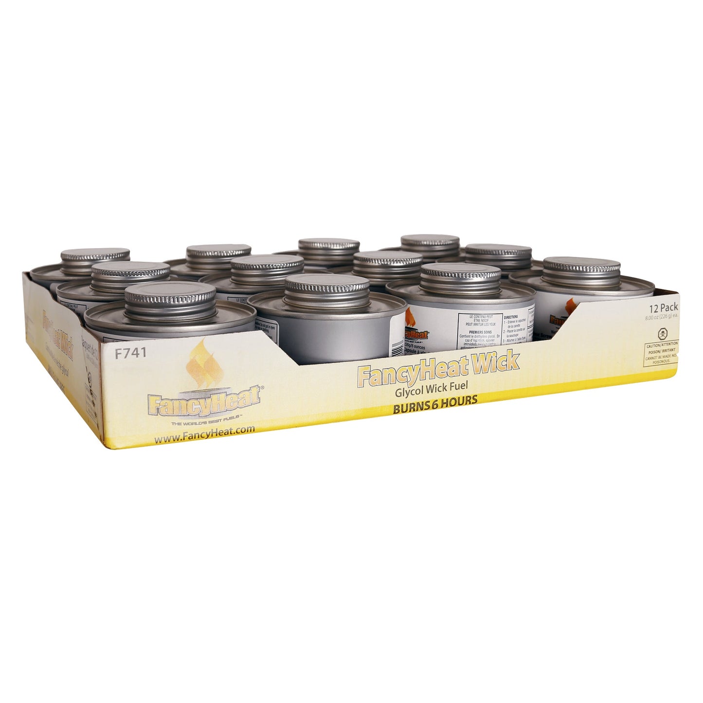 FancyHeat Glycol Wick Fuel, Pack of 12 - image 2