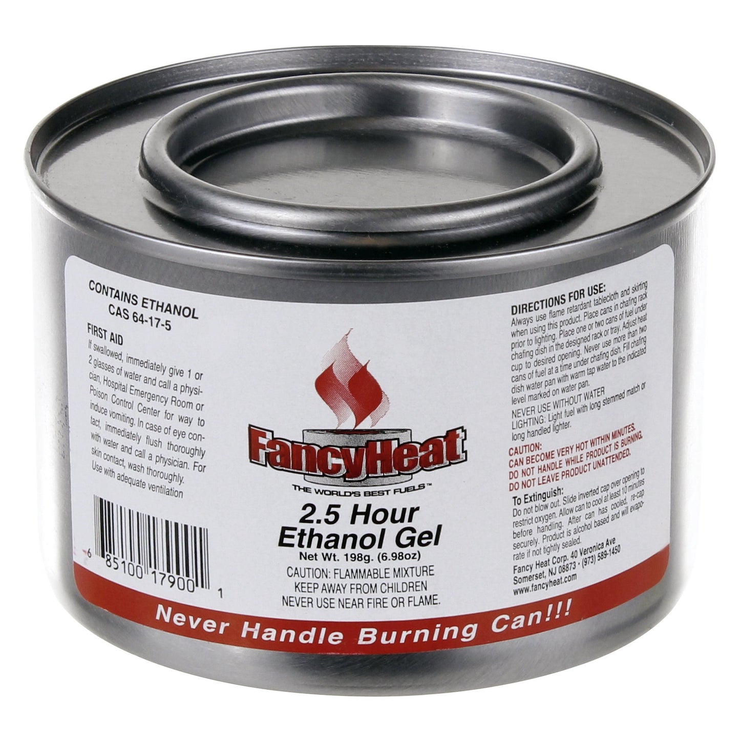 FancyHeat Red Ethanol Gel Chafing Fuel, Pack of 24 - image 1