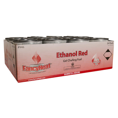 FancyHeat Red Ethanol Gel Chafing Fuel, Pack of 24 - image 2