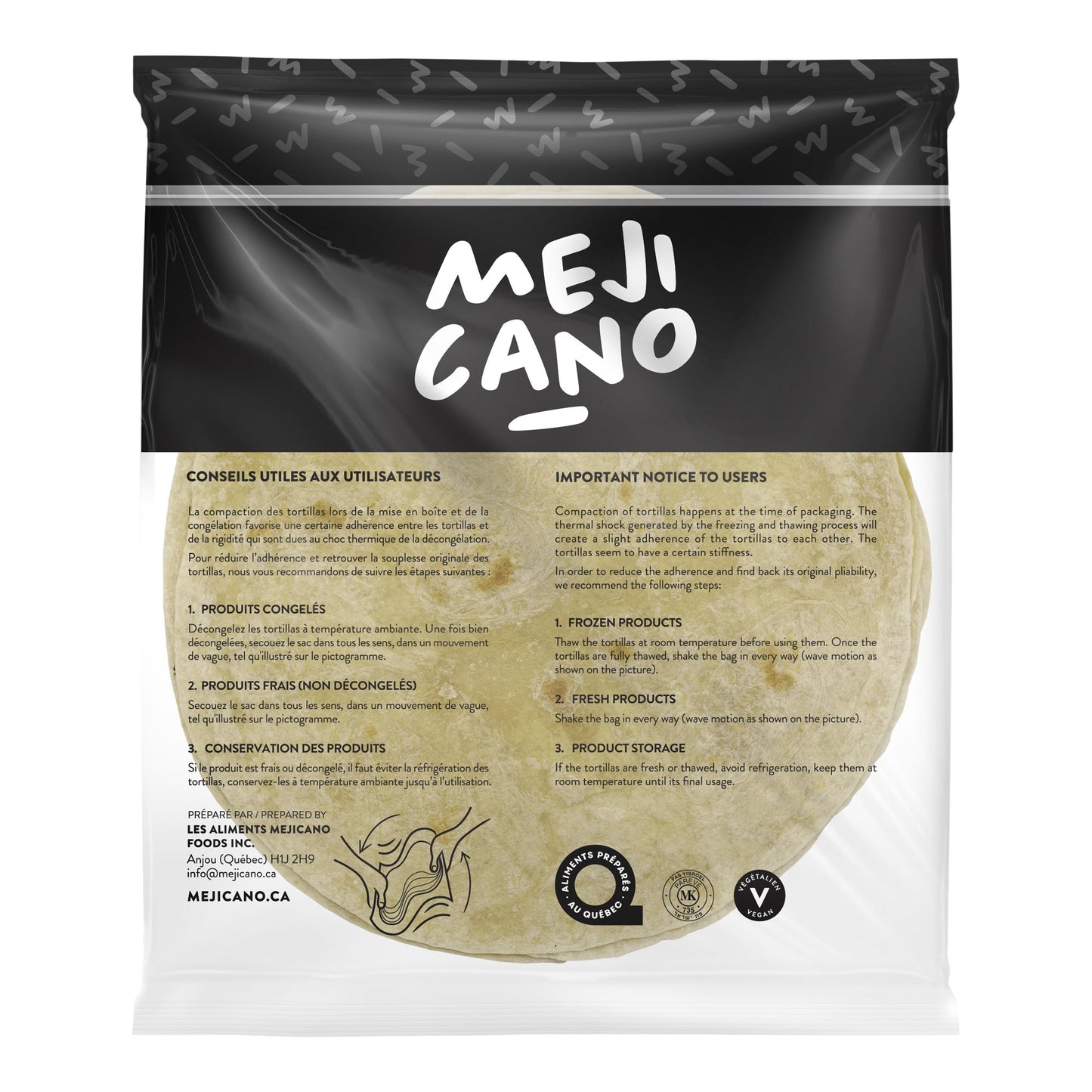 Mejicano 10-in Regular Tortillas, 2 packs of 15 - image 1