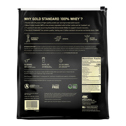 Optimum Nutrition Gold Standard 100% Whey Protein, Extreme Chocolate Shake, 2.56 kg - image 2