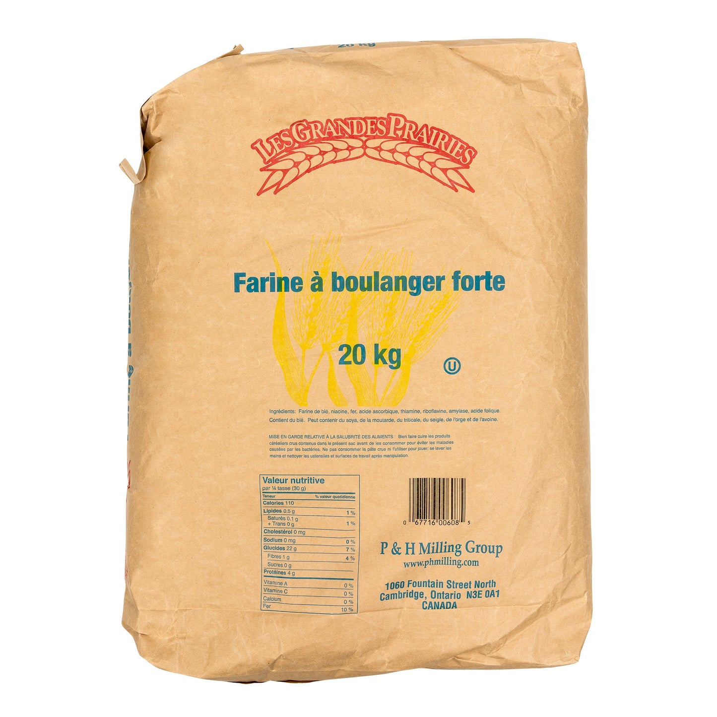 Great Plains Strong Bakers Flour, 20 kg - image 1