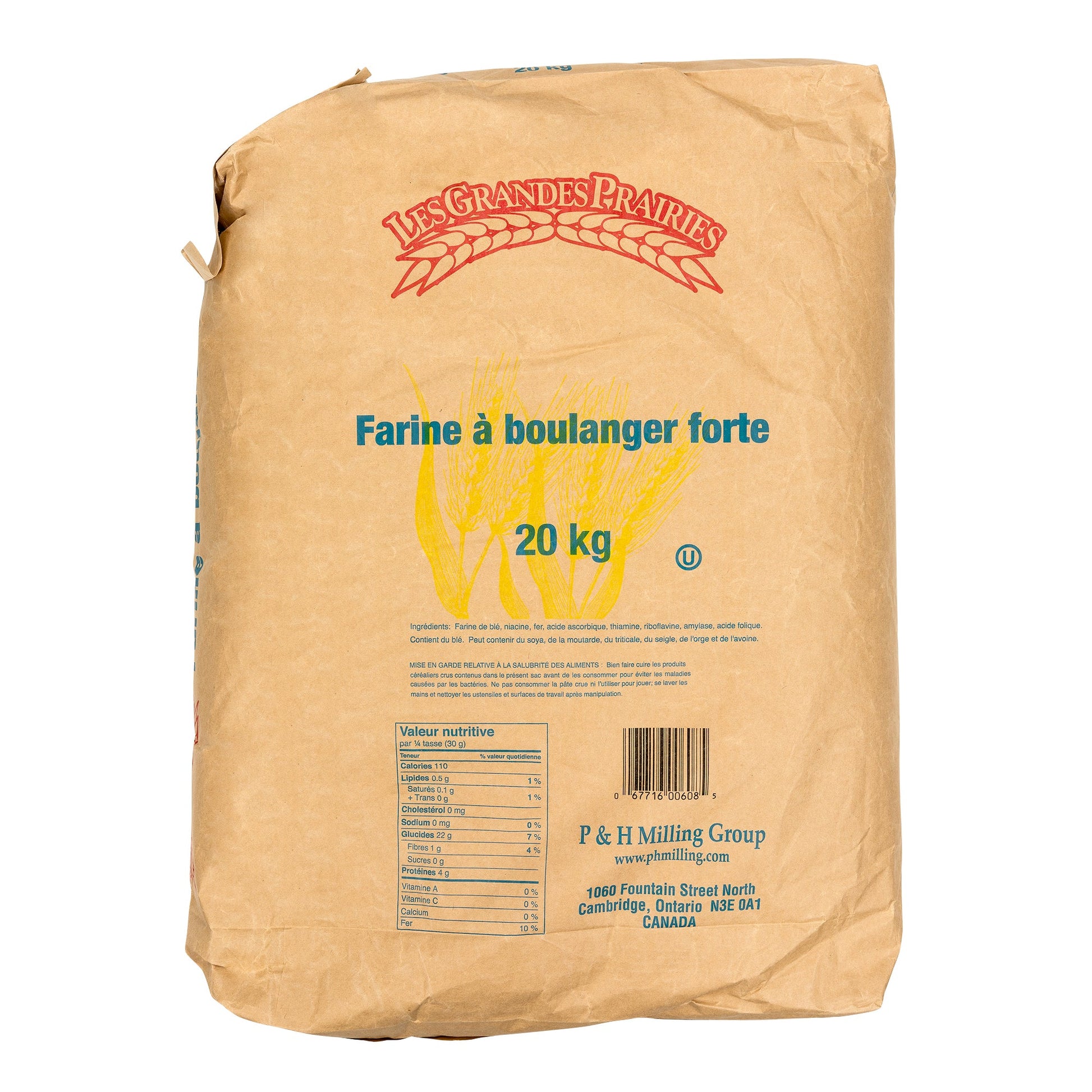 Great Plains Strong Bakers Flour, 20 kg - image 1