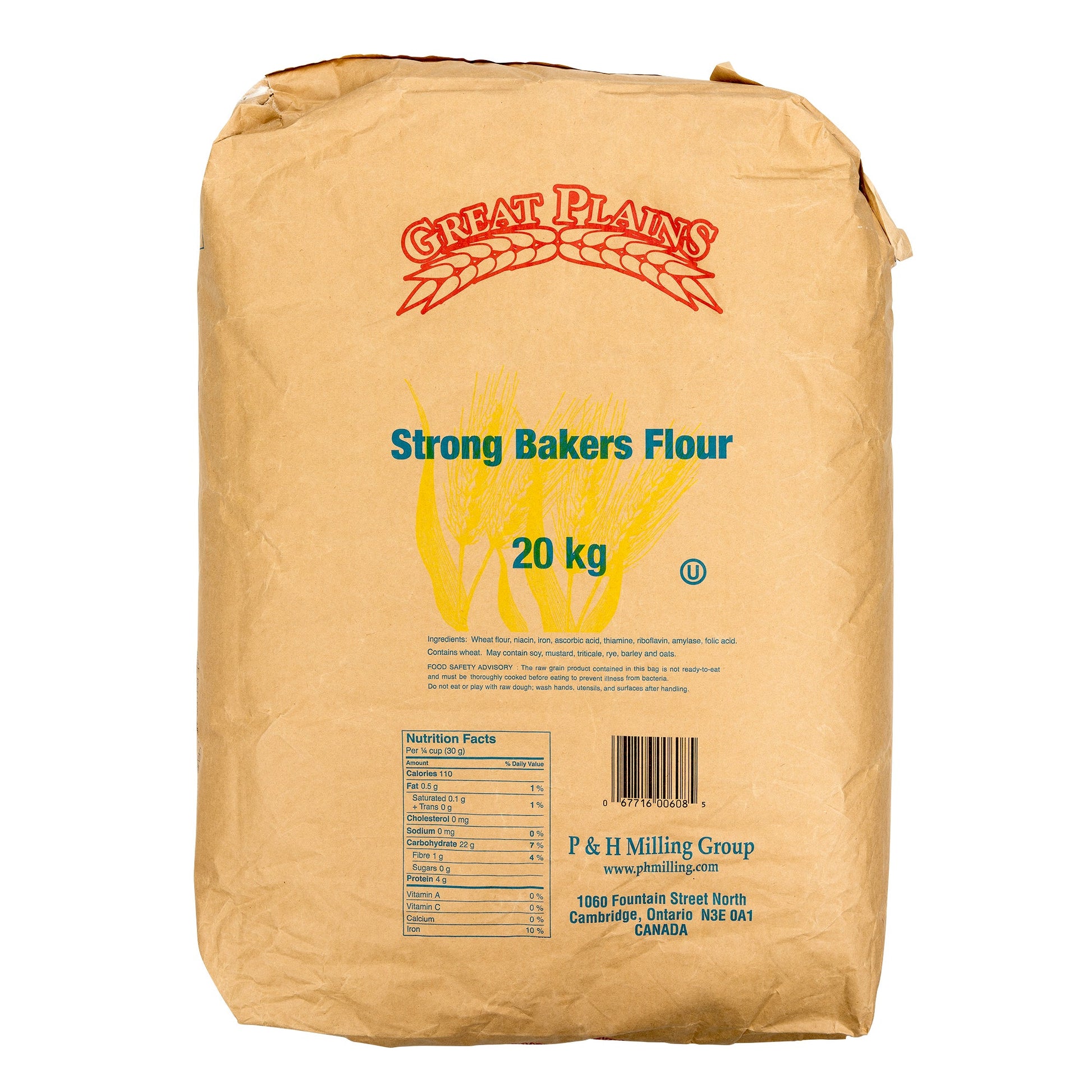 Great Plains Strong Bakers Flour, 20 kg - image 2