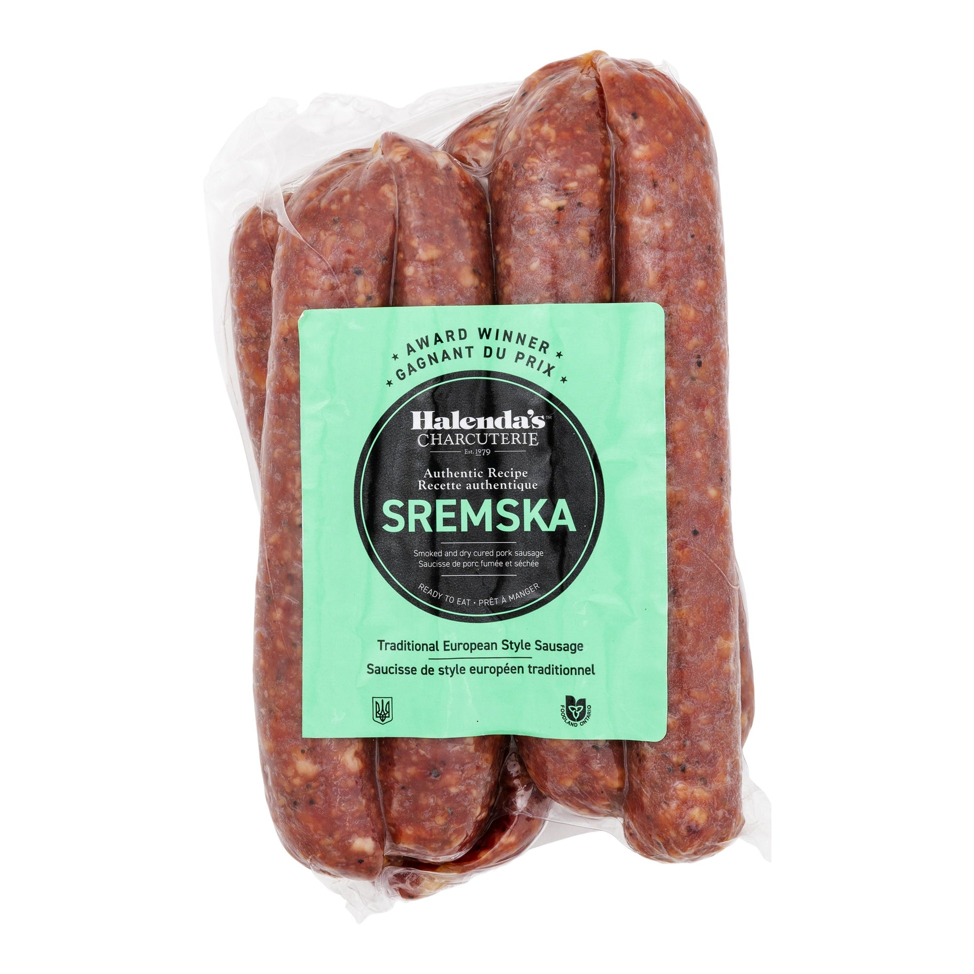 Halenda's Sremska Dry Cured Sausage 1 kg - image 1