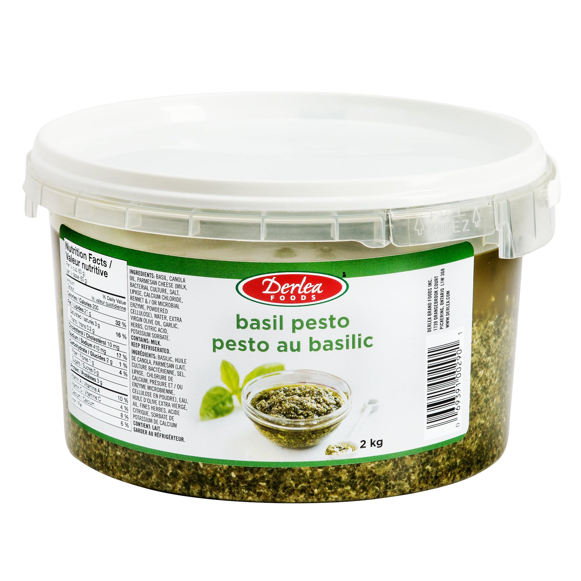 Derlea Foods Basil Pesto, 2 kg - image 2