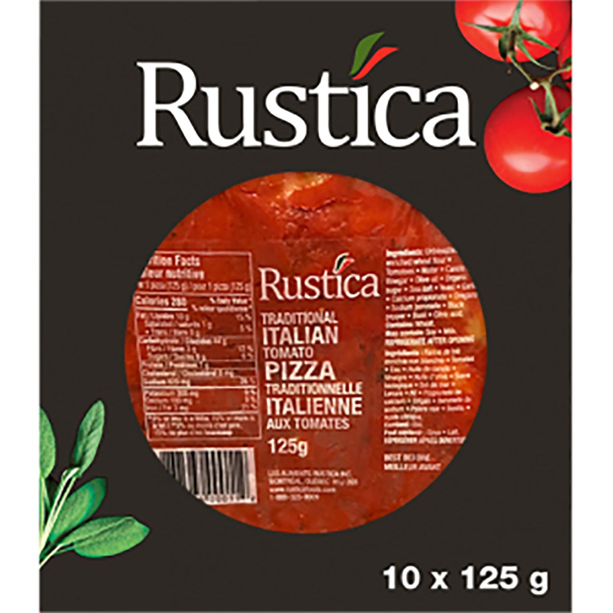 Rustica  Italian Tomato Pizza, Pack of 10 - image 1