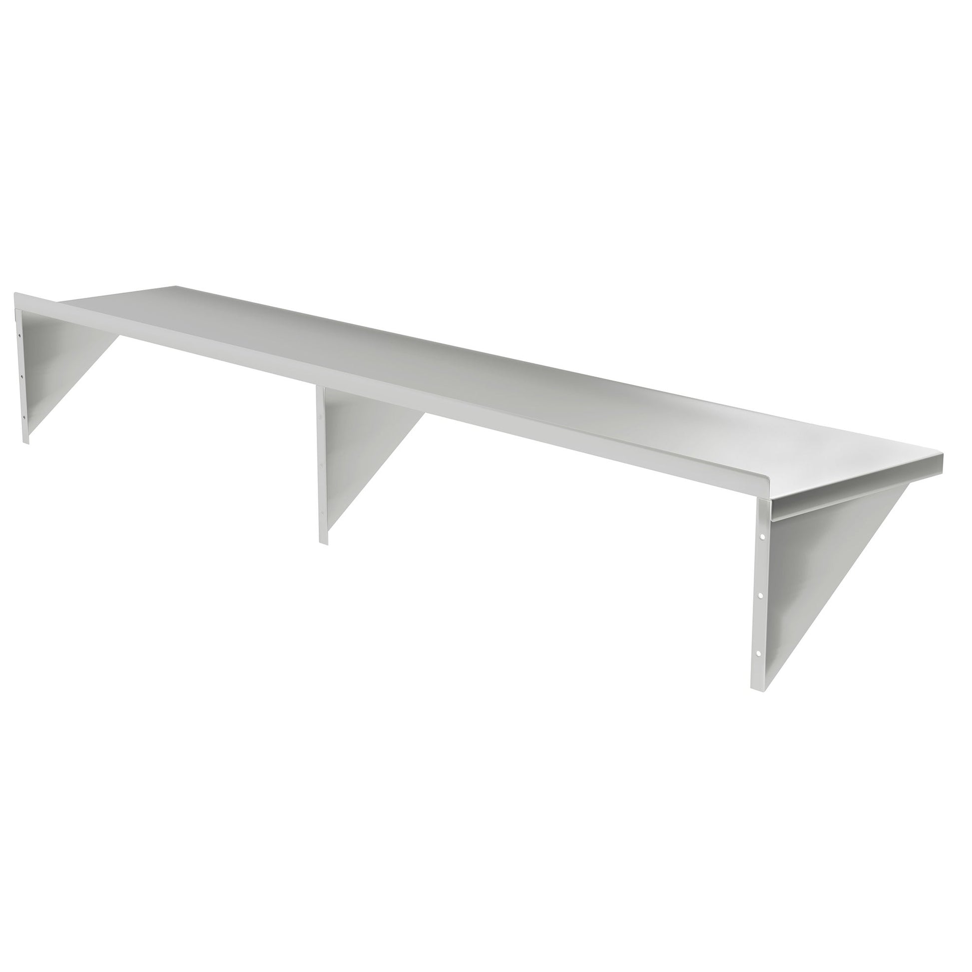 Sagetra Stainless Steel Wall Shelf, 12in × 60in - image 2