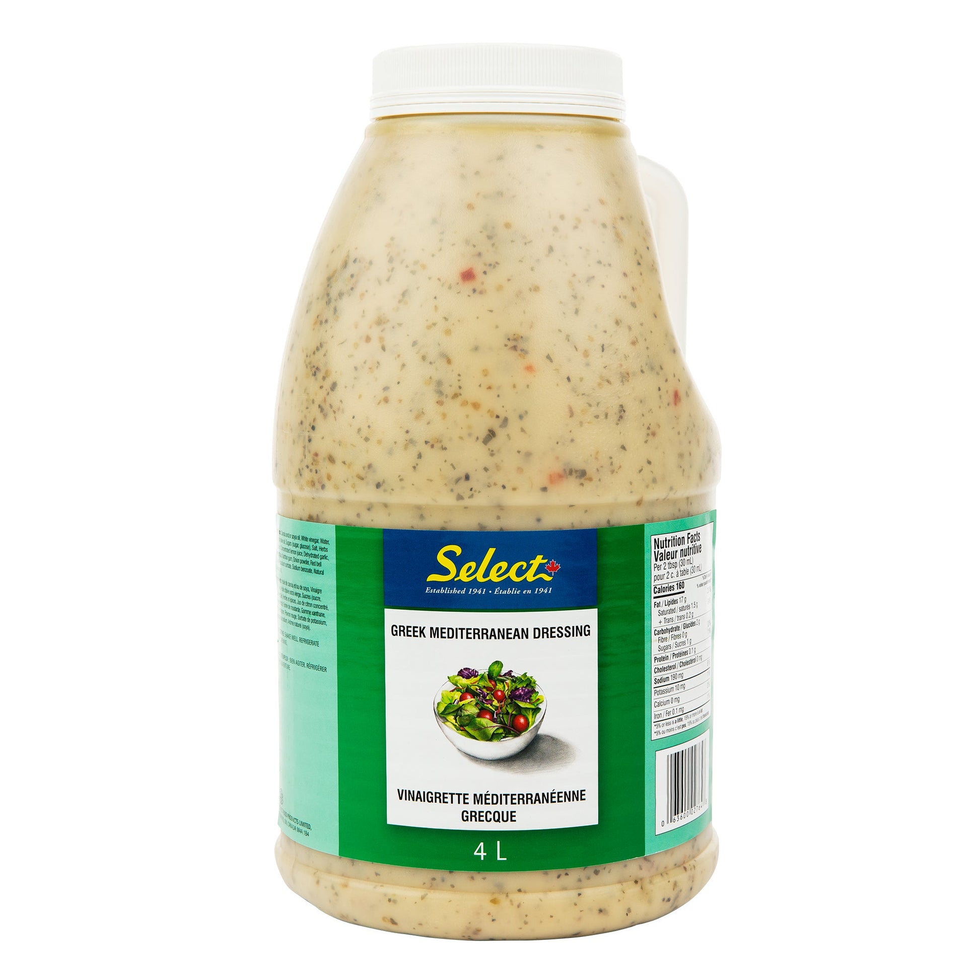 Select Greek Dressing, 4 L - image 1