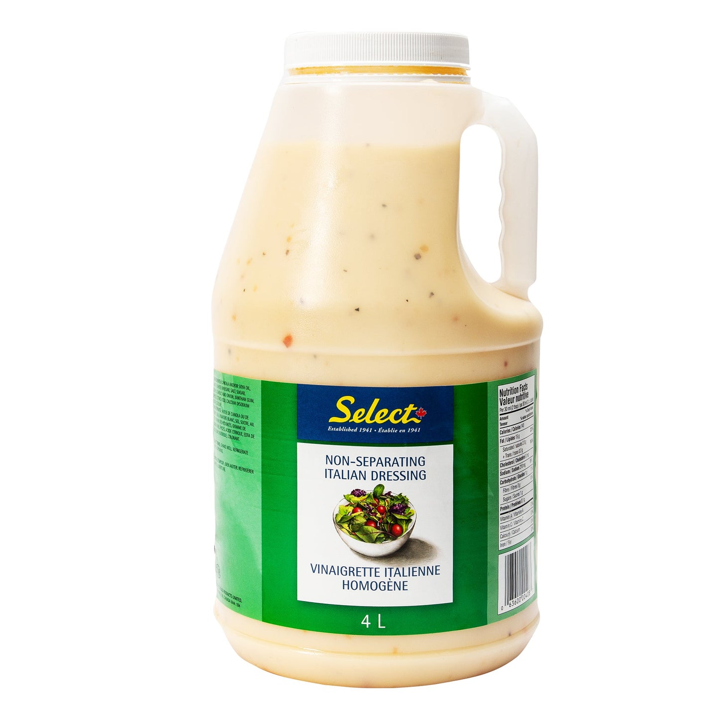 Select Italian Dressing, 4 L - image 1