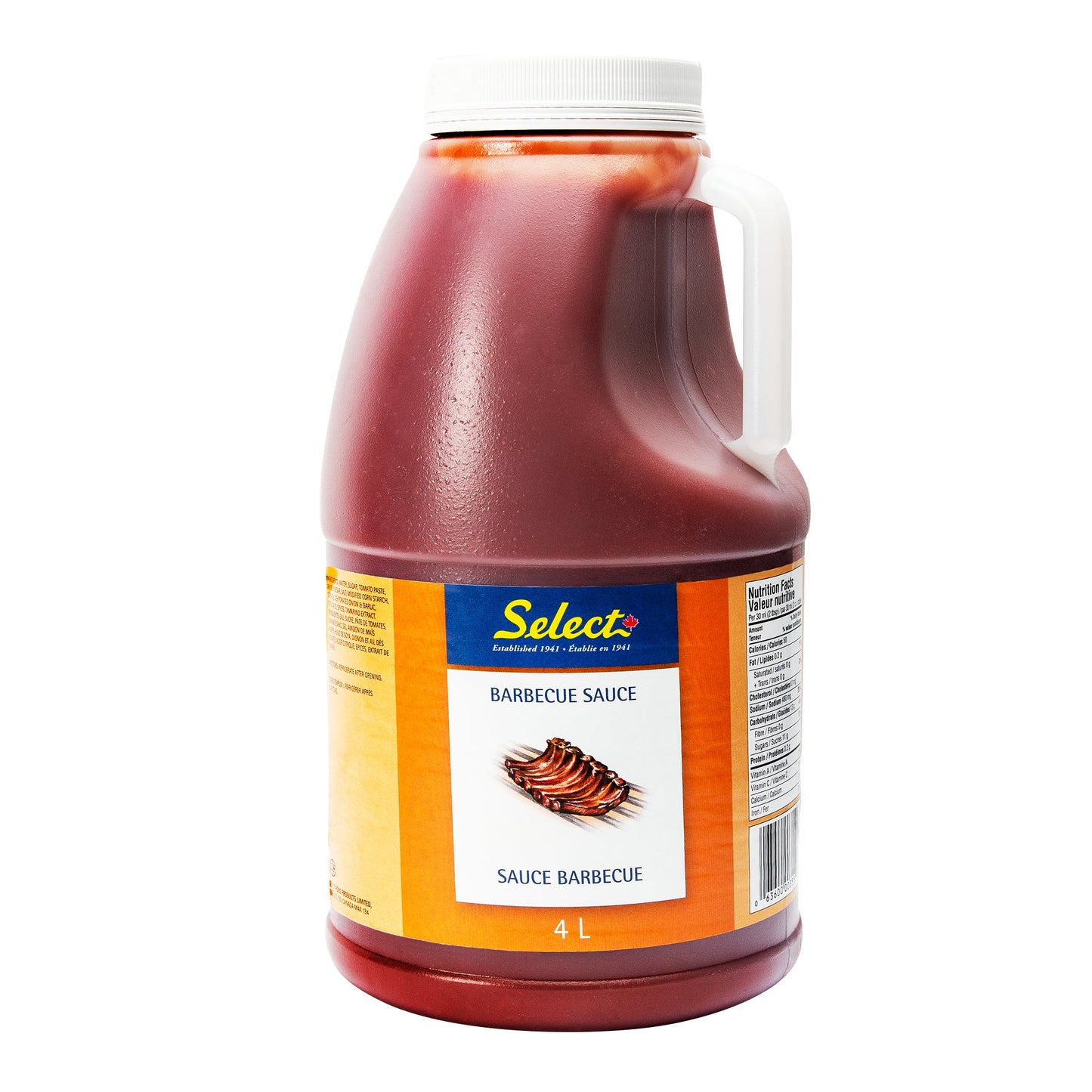 Select Barbecue Sauce, 4 L - image 1