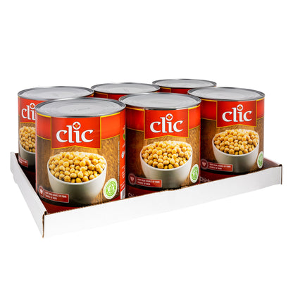 Clic Canned Chickpeas, 6 × 2.84 L - image 3