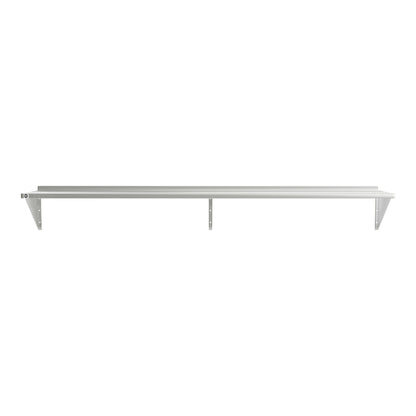 Sagetra Stainless Steel Wall Shelf, 12in × 72in - image 4