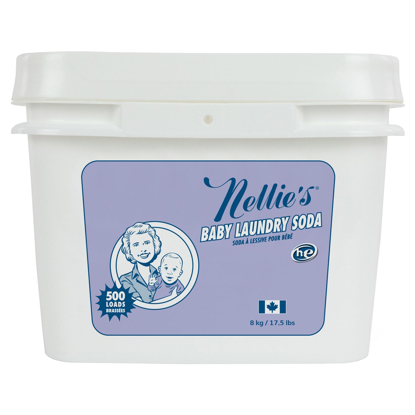 Nellie's Baby Laundry Soda 500 loads, 8 kg (17.5 lb) - image 1