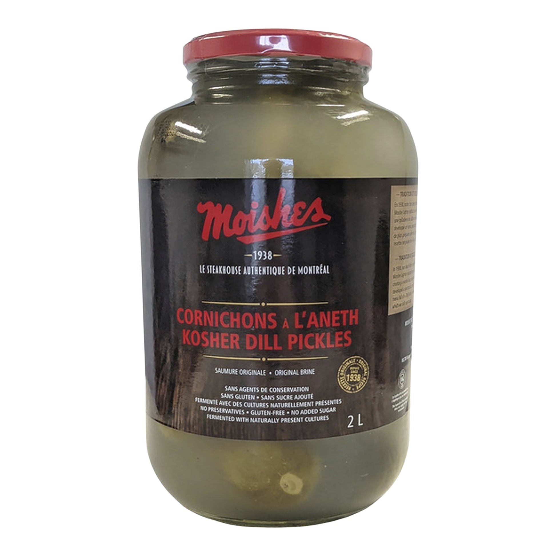 Moishes Dill Pickles, 2 L - image 1