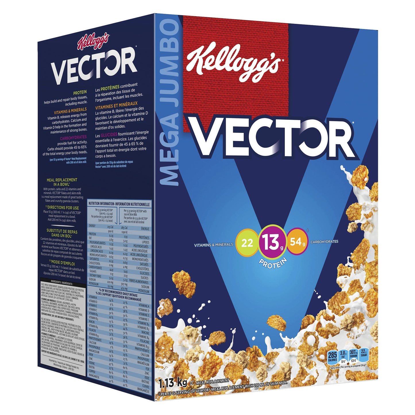 Kellogg's Vector Cereal, 1.13 kg - image 1