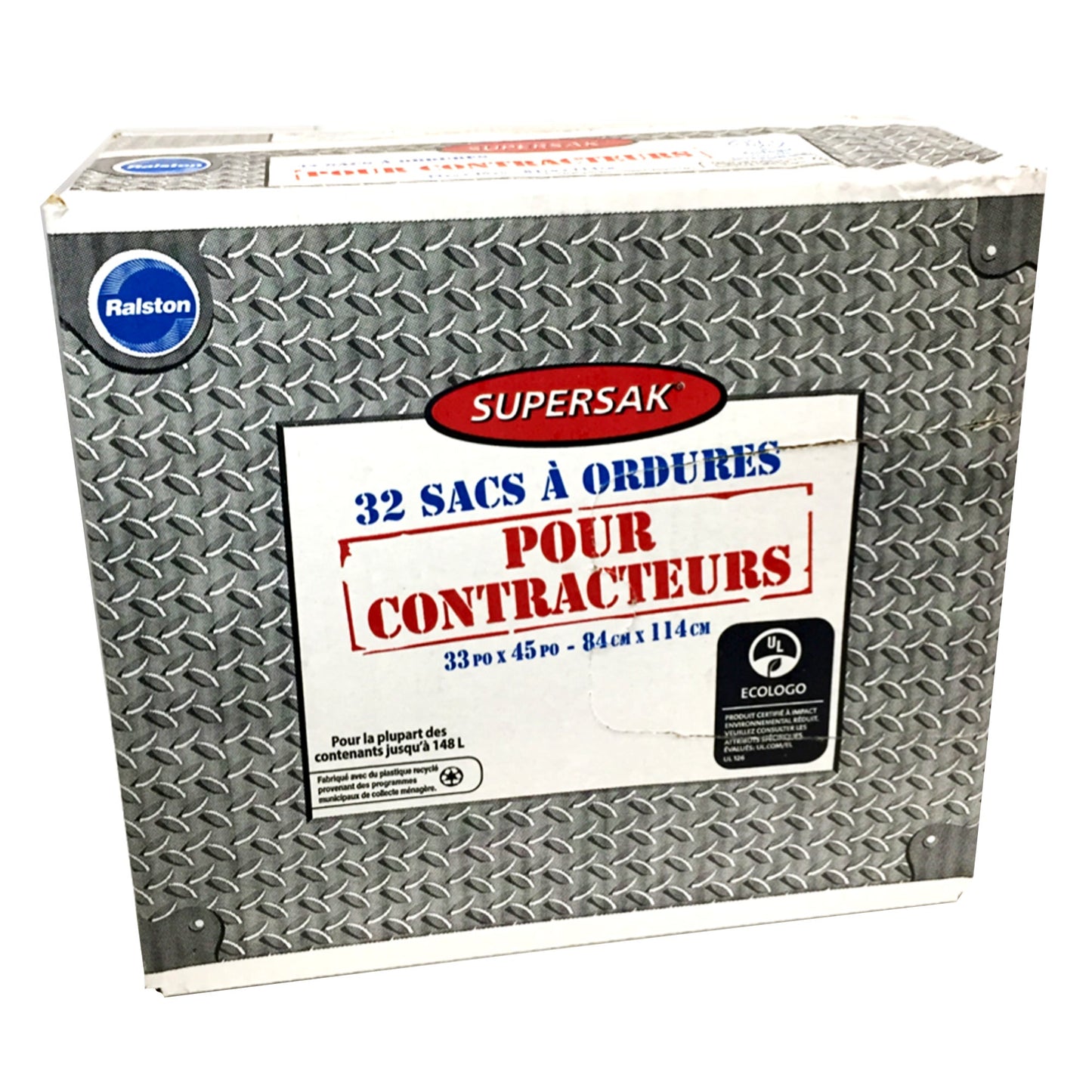 Supersak Contractor Trash Bags, Pack of 32 - image 1