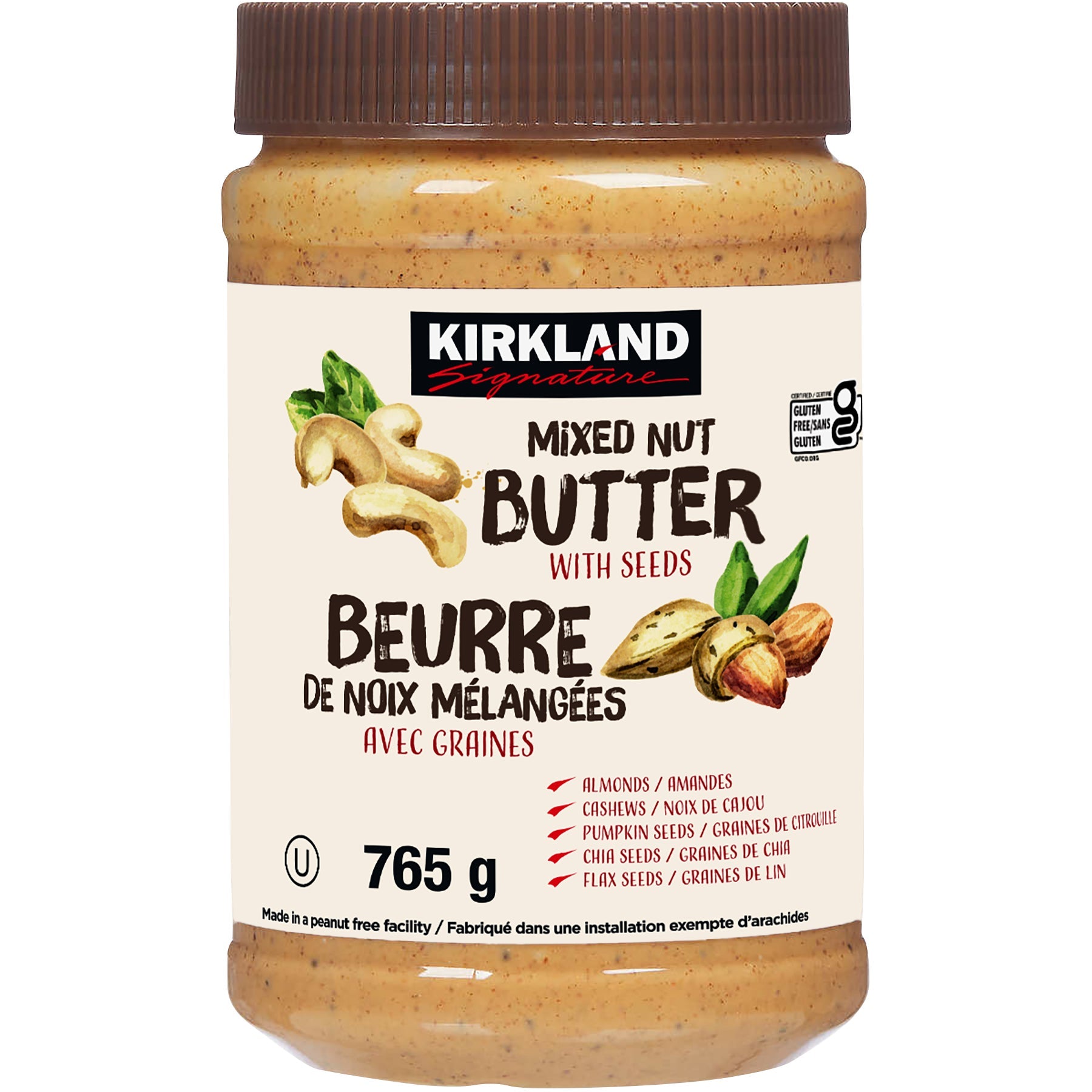 Kirkland Signature Mixed Nut Butter, 765 g - image 1