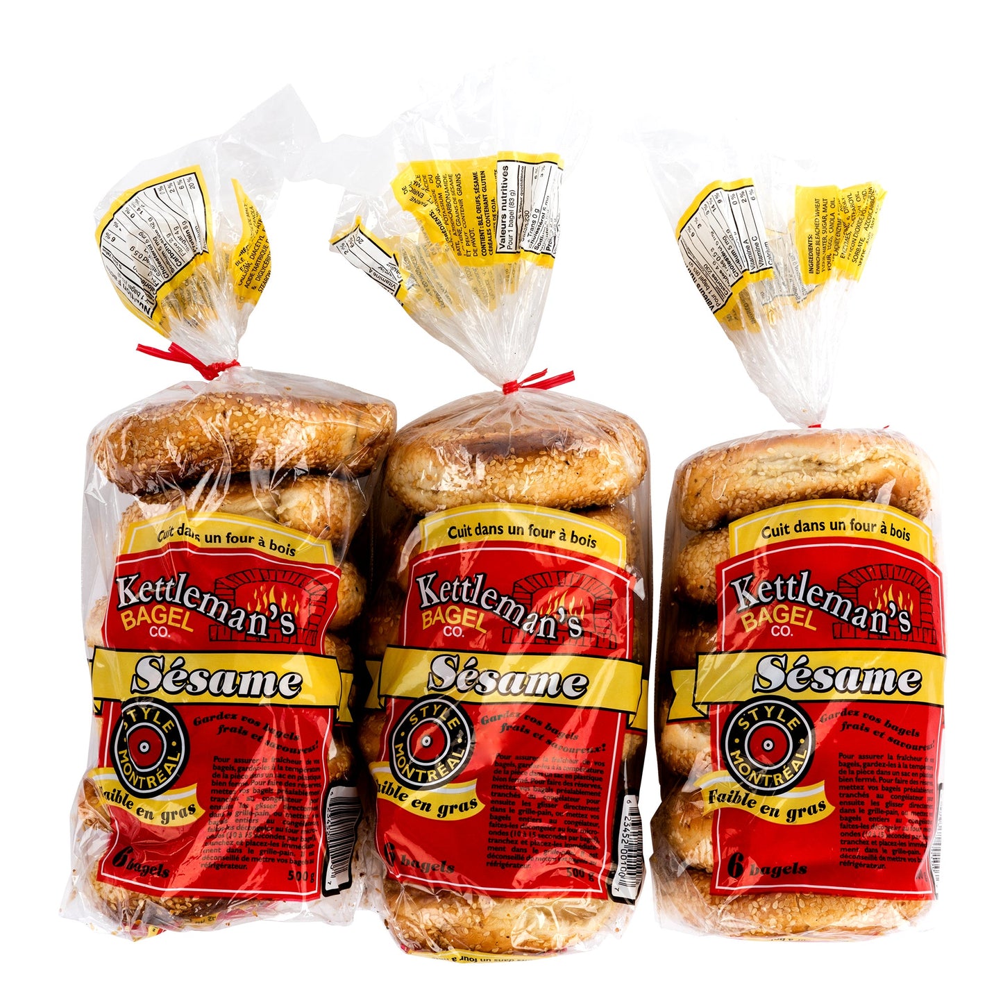 Kettleman’s Sesame Bagels, Pack of 18 - image 1