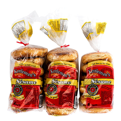 Kettleman’s Sesame Bagels, Pack of 18 - image 1