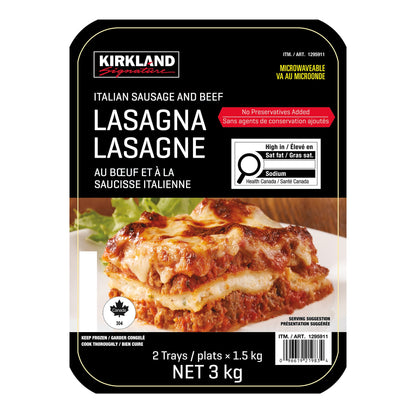 Kirkland Signature Lasagna, 3 kg - image 1