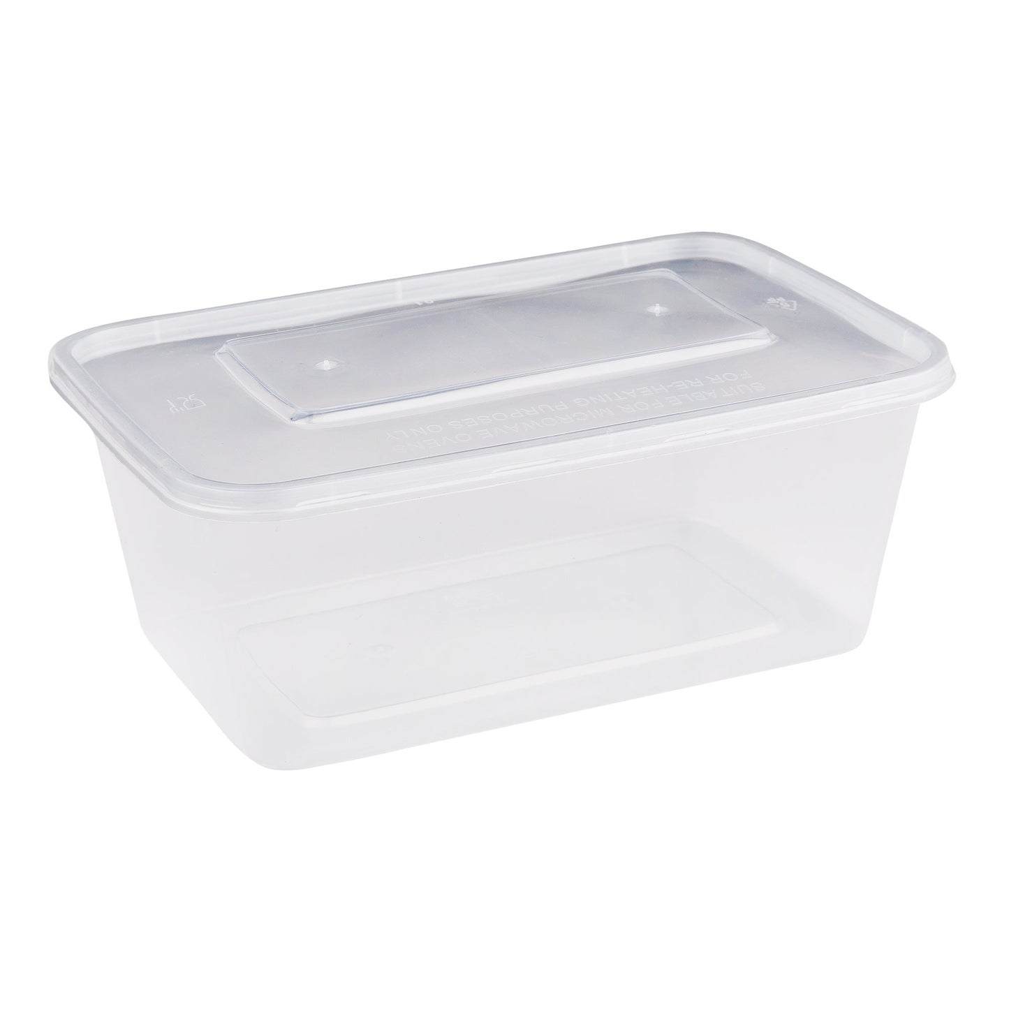 Café Express 33.8-oz Rectangular Containers with Lids, Pack of 300 - image 1