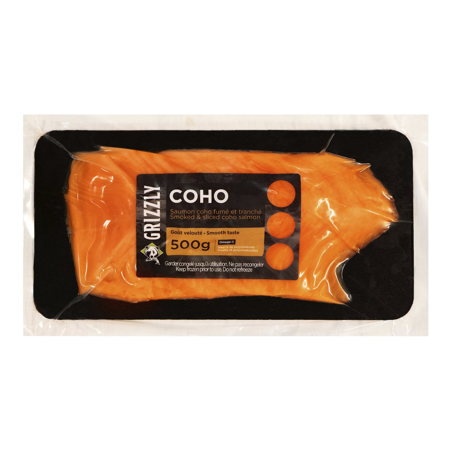 Grizzly Coho Smoked Salmon, 500 g - image 1