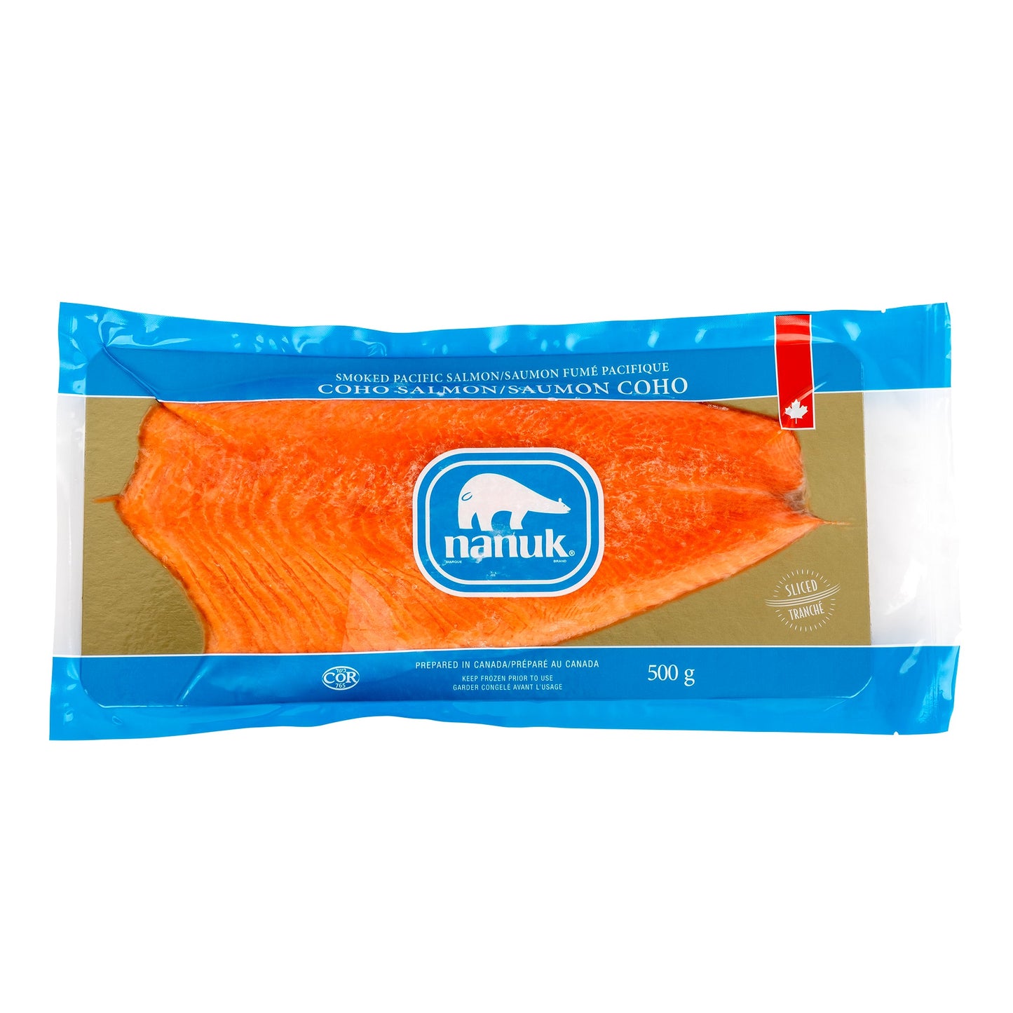 Nanuk Frozen Smoked Pacific Salmon, 500 g - image 1