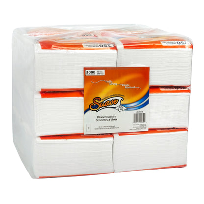 Suave 1-ply Dinner Napkins, 12 packs of 250 - image 2