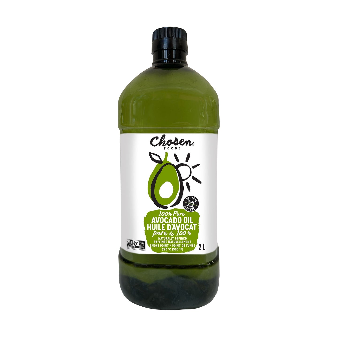 Chosen Foods 100% Pure Avocado Oil, 2L - image 1
