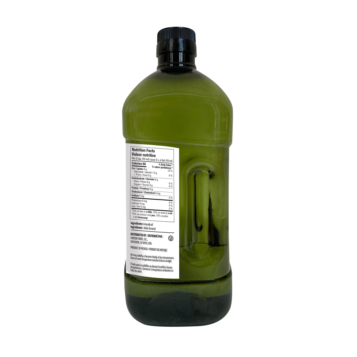 Chosen Foods 100% Pure Avocado Oil, 2L - image 2