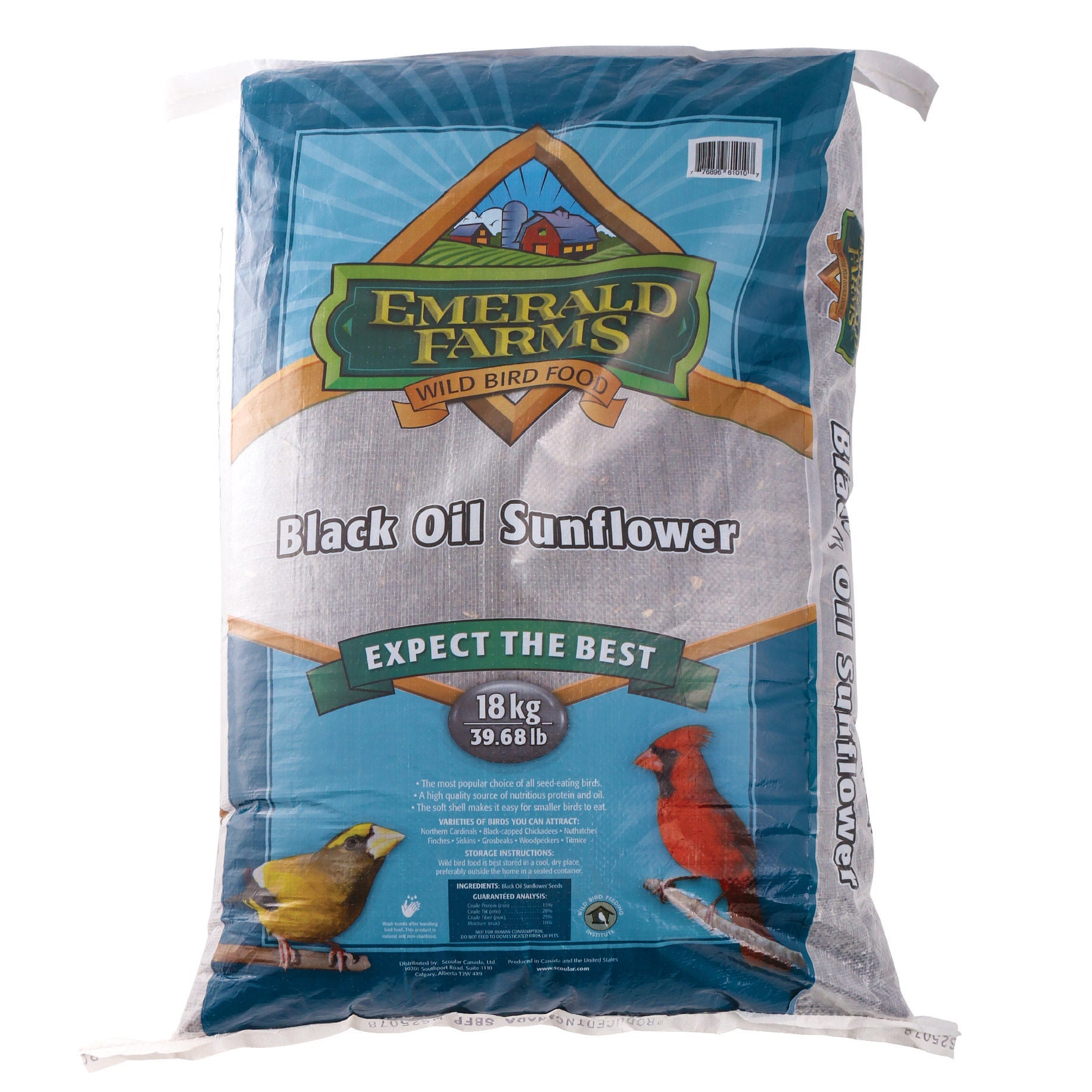Wild Bird Sunflower Seeds, 18 kg - image 1