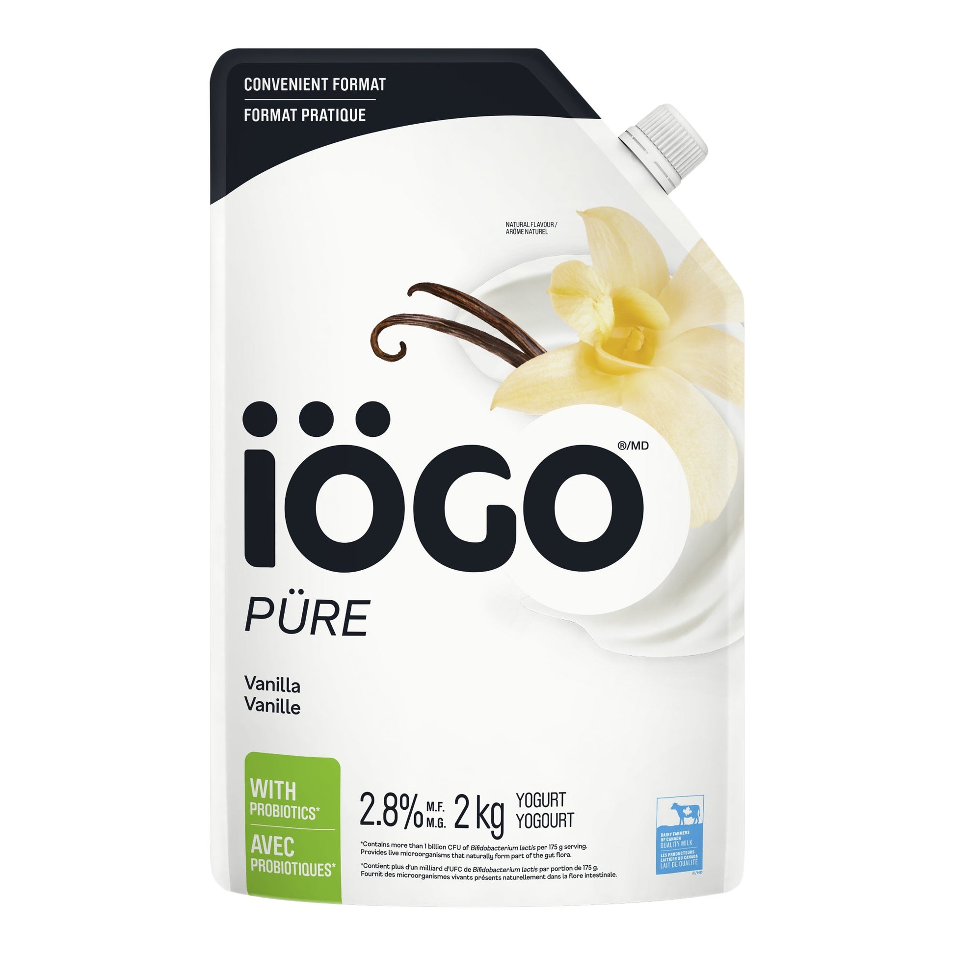 IÖGO Püre Yogurt, 2 kg - image 1